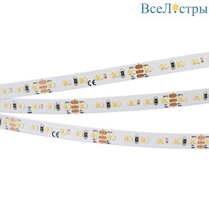 Светодиодная лента Arlight 19,2W/m 240LED/m 2216SMD теплый белый/белый 5M 024504(2)