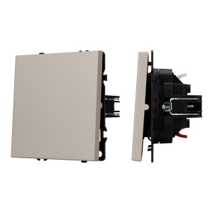 Выключатель звонковый 1 кл софт-тач кашемир Arlight SWT-MKR1-SFPL-CA (250V, 10A) 059436(1)