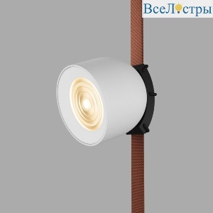 Трековый однофазный светильник Denkirs Belty Spot DK5541-WH+BK