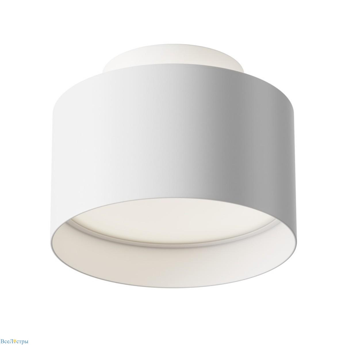 потолочный светодиодный светильник maytoni technical planet c009cw-l16w4k