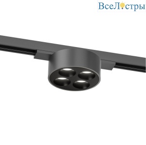 Трековый однофазный светильник Denkirs Shine grill DK5772-DN