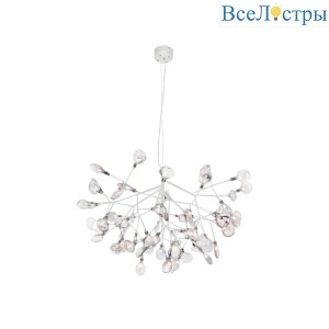 Подвесная светодиодная люстра Crystal Lux Evita SP63 White/Transparent