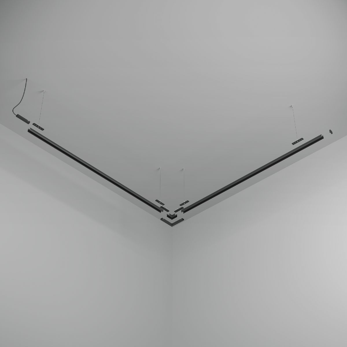 шинопровод накладной/подвесной maytoni busbar trunkings basity trx172-r-112b