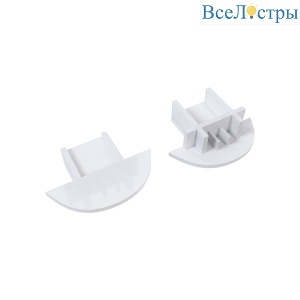 Комплект заглушек для алюминиевого профиля профилю 08-02/06 10шт Apeyron 3-08-02/06