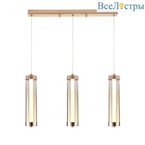 Подвесной светильник Indigo Rilucente 11061/3P Gold V000150L