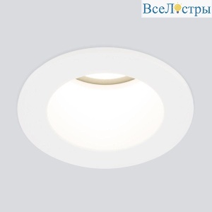 Встраиваемый светодиодный светильник Elektrostandard 25023/Led 7W 4200K WH белый 4690389177231