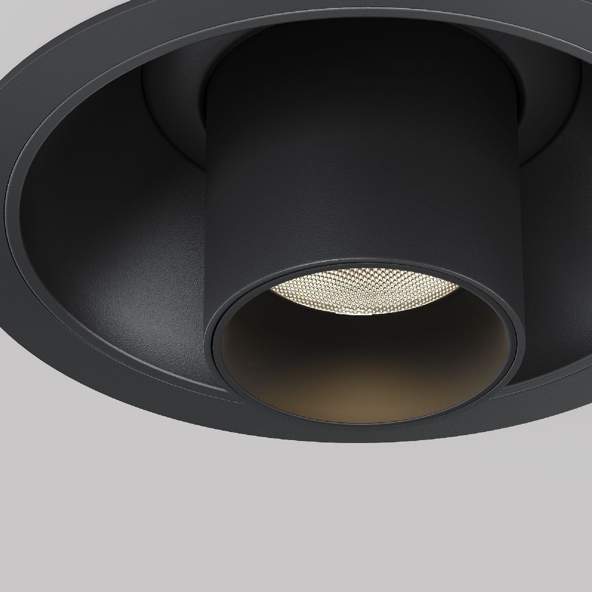 встраиваемый светильник maytoni focus t c140rs-l300-7w3k-b