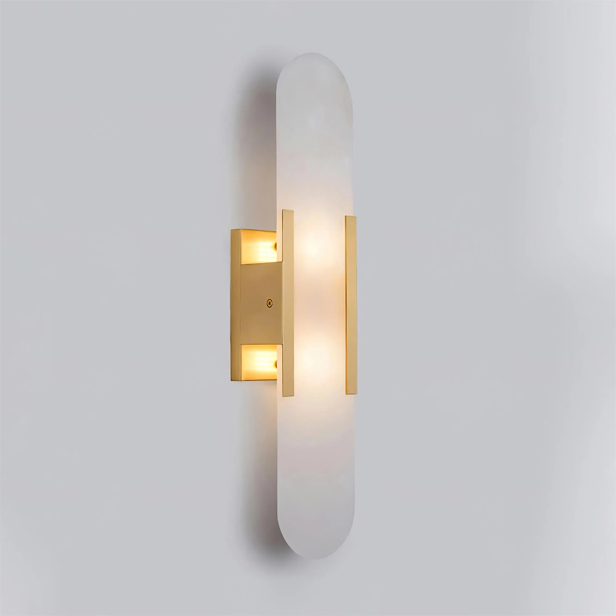 настенный светильник delight collection wall lamp f037/l gold/white