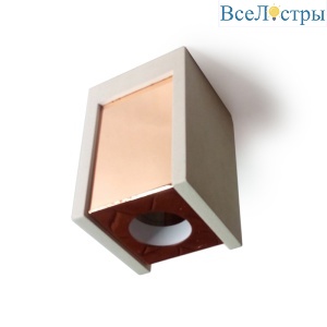 Накладной светильник Elvan NLS-210033-GU10-Wh/Gl