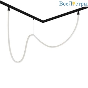 Трековый светодиодный светильник Arte Lamp Loop A4911PL-1BK