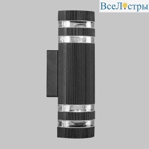 Уличный настенный светильник IMEX Porta IL.0014.0025-2-BK