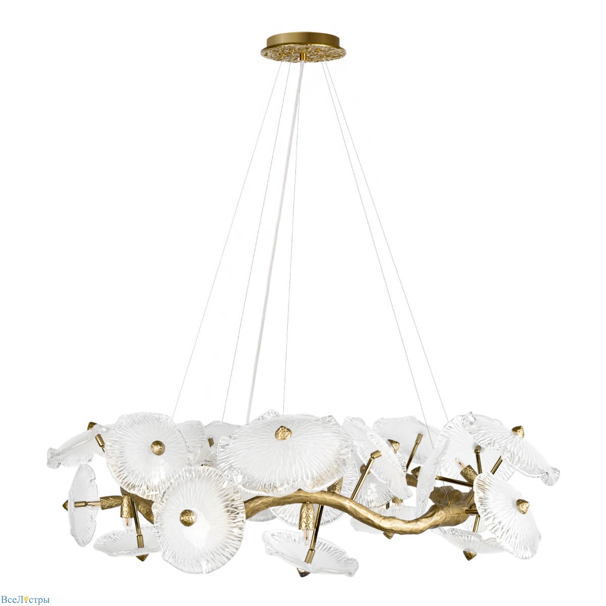 подвесная люстра loft it bloom 10352/1050 ab