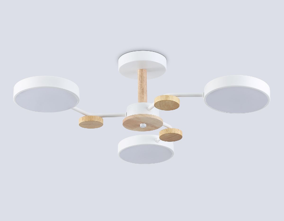 люстра на штанге ambrella light linetech comfort fl4855