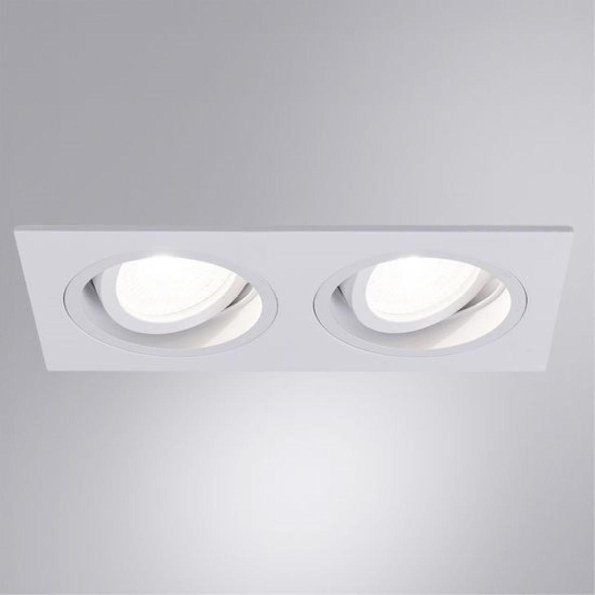 встраиваемый светильник arte lamp tarf a2178pl-2wh