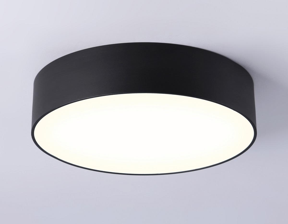 потолочный светодиодный светильник ambrella light orbital air alum fv5517