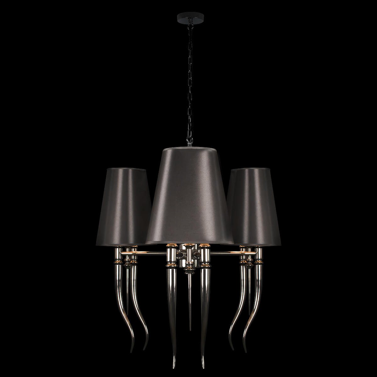 подвесная люстра loft it brunilde 10207/6 black