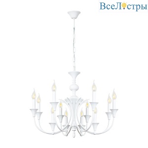 Подвесная люстра Arte Lamp Collinetta A4094LM-12WH