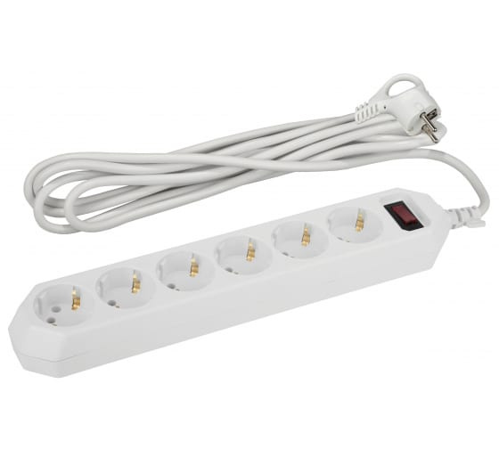 сетевой фильтр эра usf-6es-5m-w-box б0037264