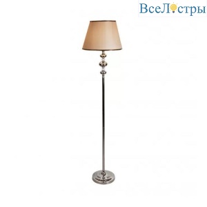 Торшер iLamp Brooklyn F2401-1 Nickel