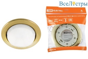 Встраиваемый светильник TDM Electric СВ 01-06 SQ0359-0059