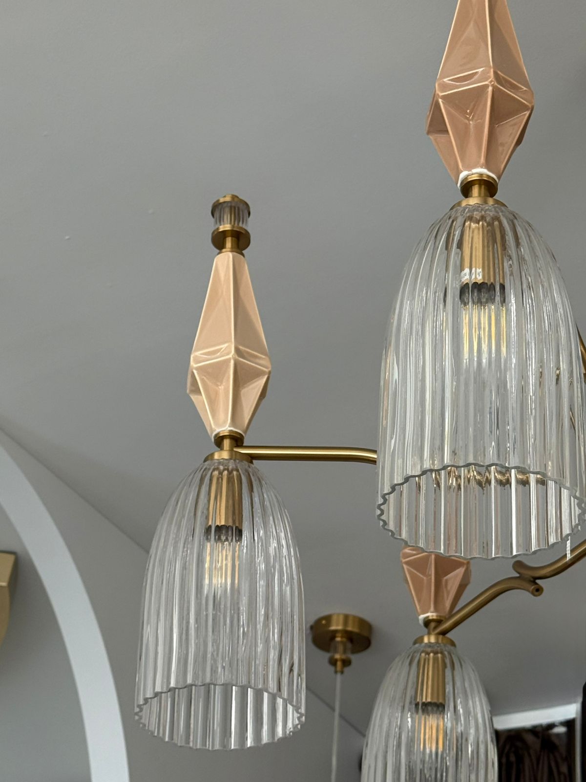 подвесная люстра odeon light modern terra 5414/6