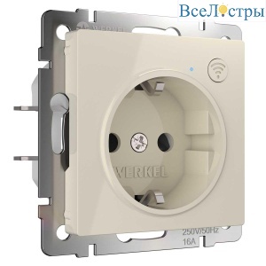 Розетка Wi-Fi  Werkel слоновая кость W1171603 4690389176081