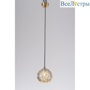 Подвесной светильник Belfast Moyola 104-1 BR AM