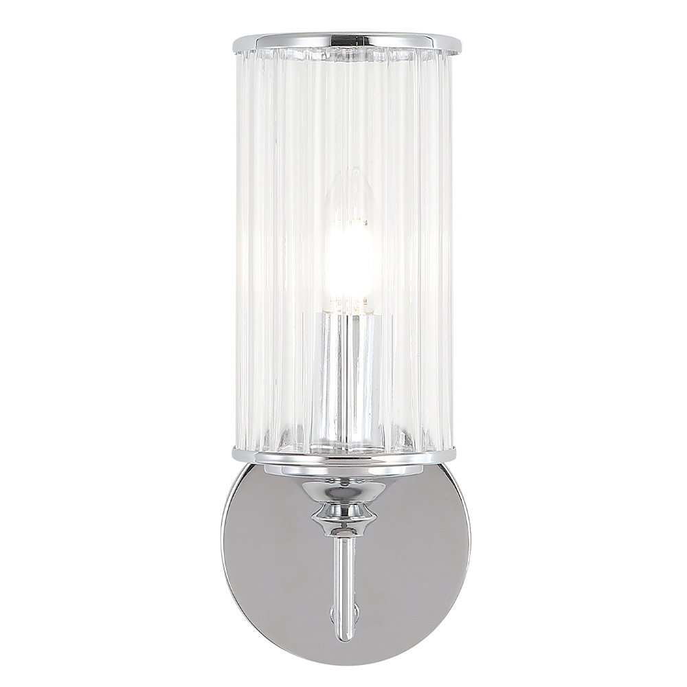 бра crystal lux gloria ap1 chrome
