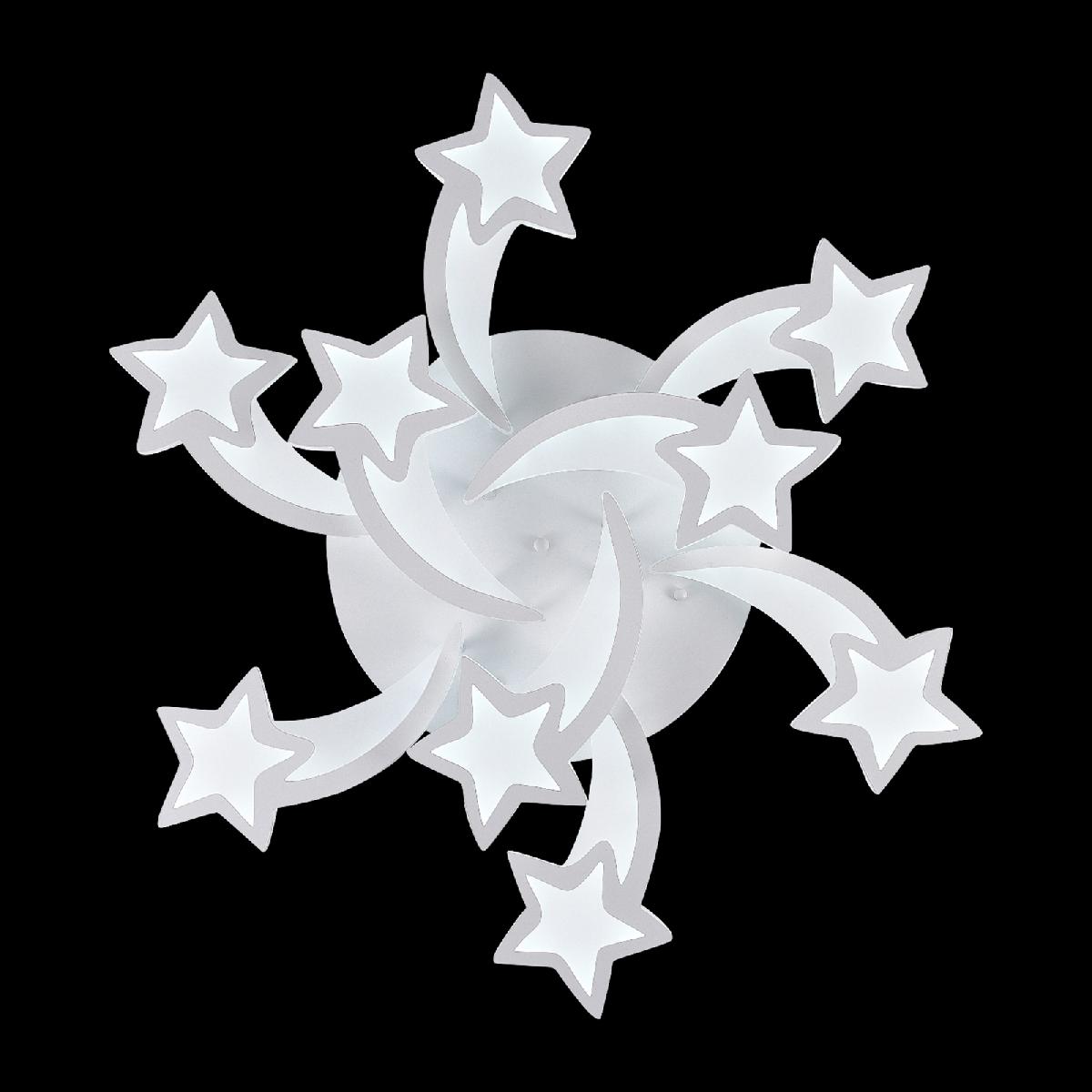 потолочная люстра natali kovaltseva star led lamps 81225