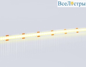 Светодиодная лента Ambrella Light Illumination COB 608Led/ 12W m/ 24V IP20 CCT 3000-6500K/ 5m*8mm*2.2mm (3 конт.) GS4901