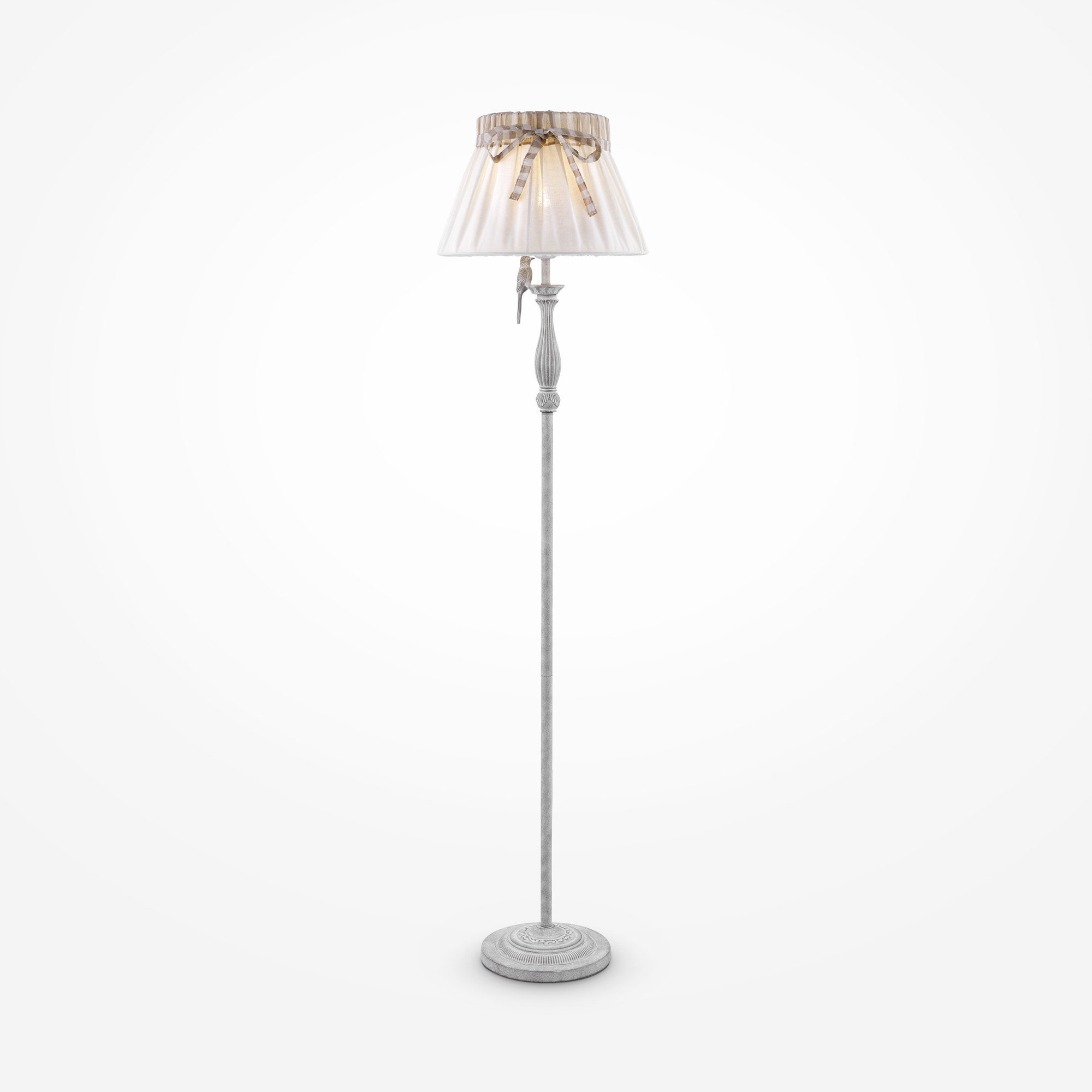 торшер maytoni bird arm013-22-w