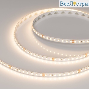 Светодиодная лента Arlight RT-A128-8mm 24V Warm2700 (9.6 W/m, IP20, 2835, 5m) 038759