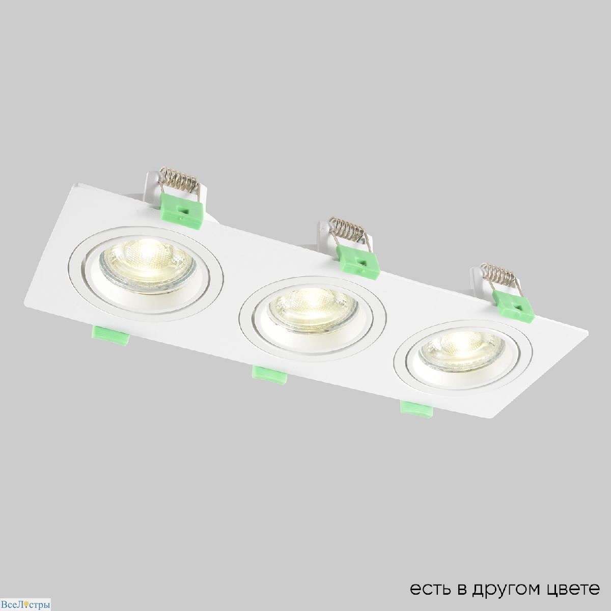 встраиваемый светильник crystal lux clt 002c3 wh v2