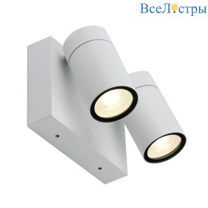 Уличный настенный светильник General Астрал GWL-2MR16-GU10-R-IP65 662742