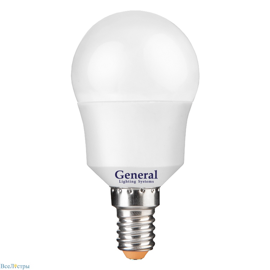 светодиодная лампа general glden-g45f-7-230-e14-2700 640600