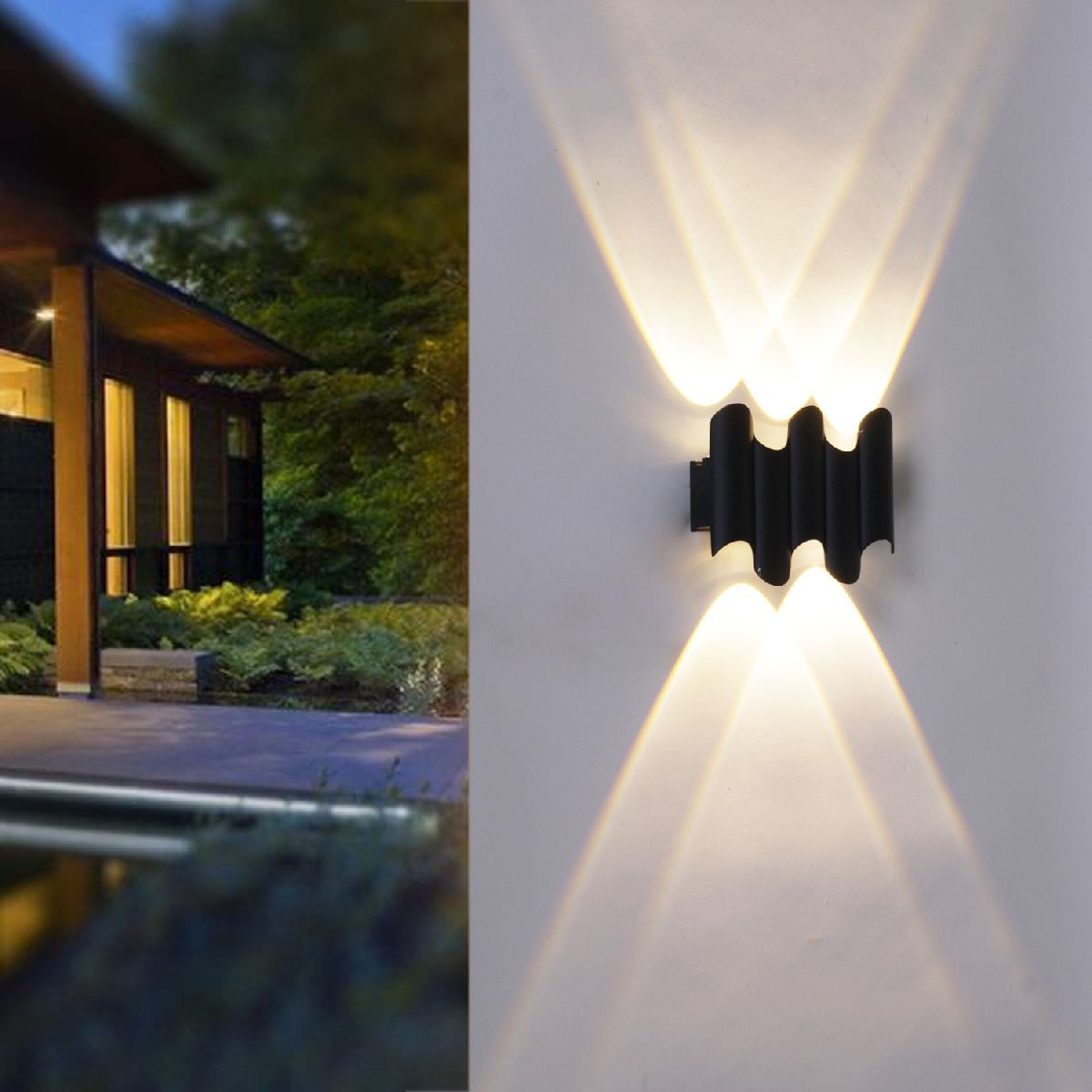 архитектурный светильник reluce 86851-9.2-005kt led5w bk