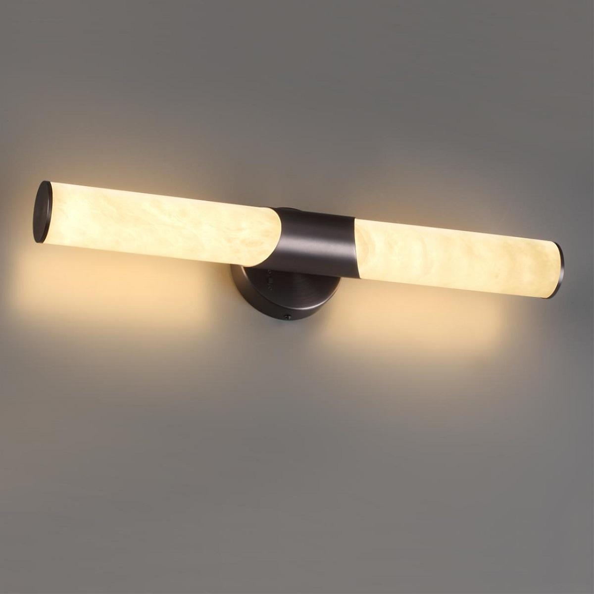 настенный светодиодный светильник odeon light l-vision marbella 6673/12wl