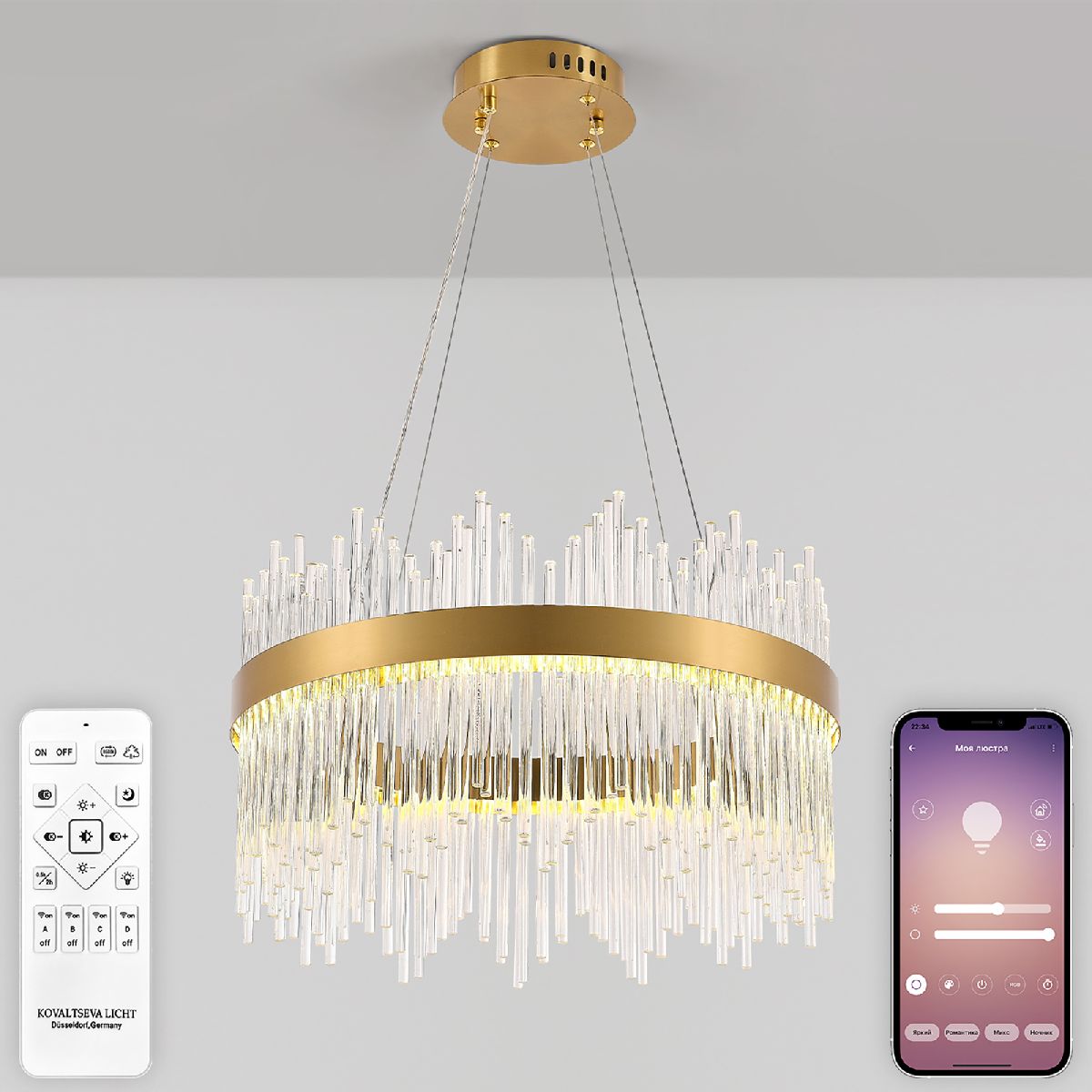 подвесная люстра natali kovaltseva innovation style 83156