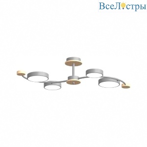 Люстра на штанге LED4U L3206-800 GR