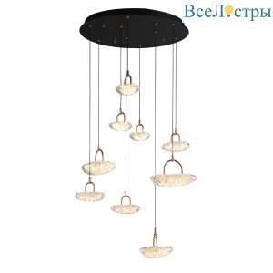 Каскадная люстра Delight Collection MT9125-9H french gold