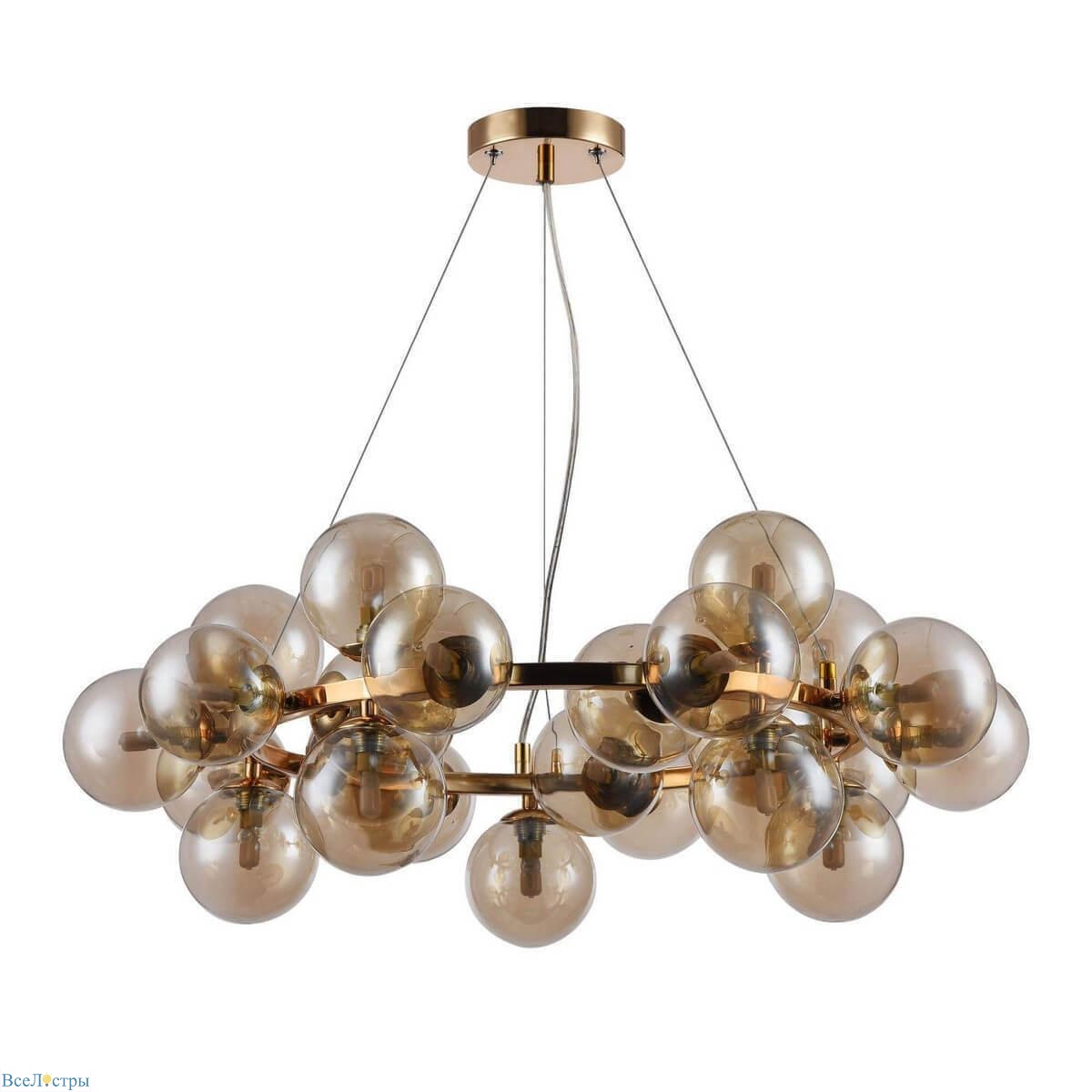 подвесная люстра maytoni dallas mod548pl-25g