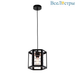 Подвесной светильник IMEX MD.8818-1-P BK+FGD