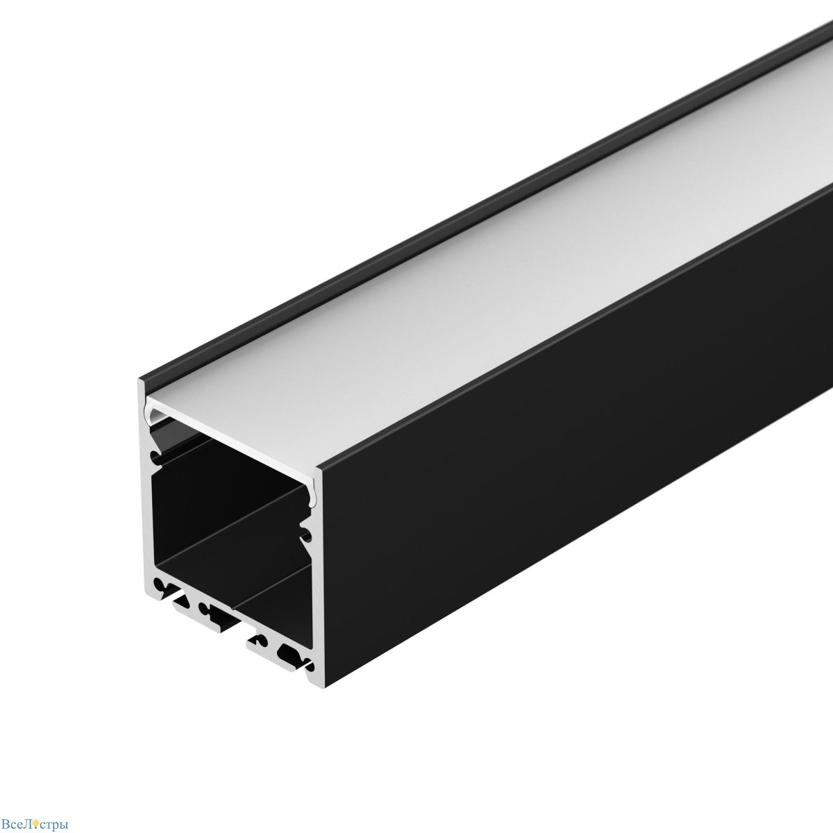 профиль arlight sl-line-3535-3000 black (by) (алюминий) 061363