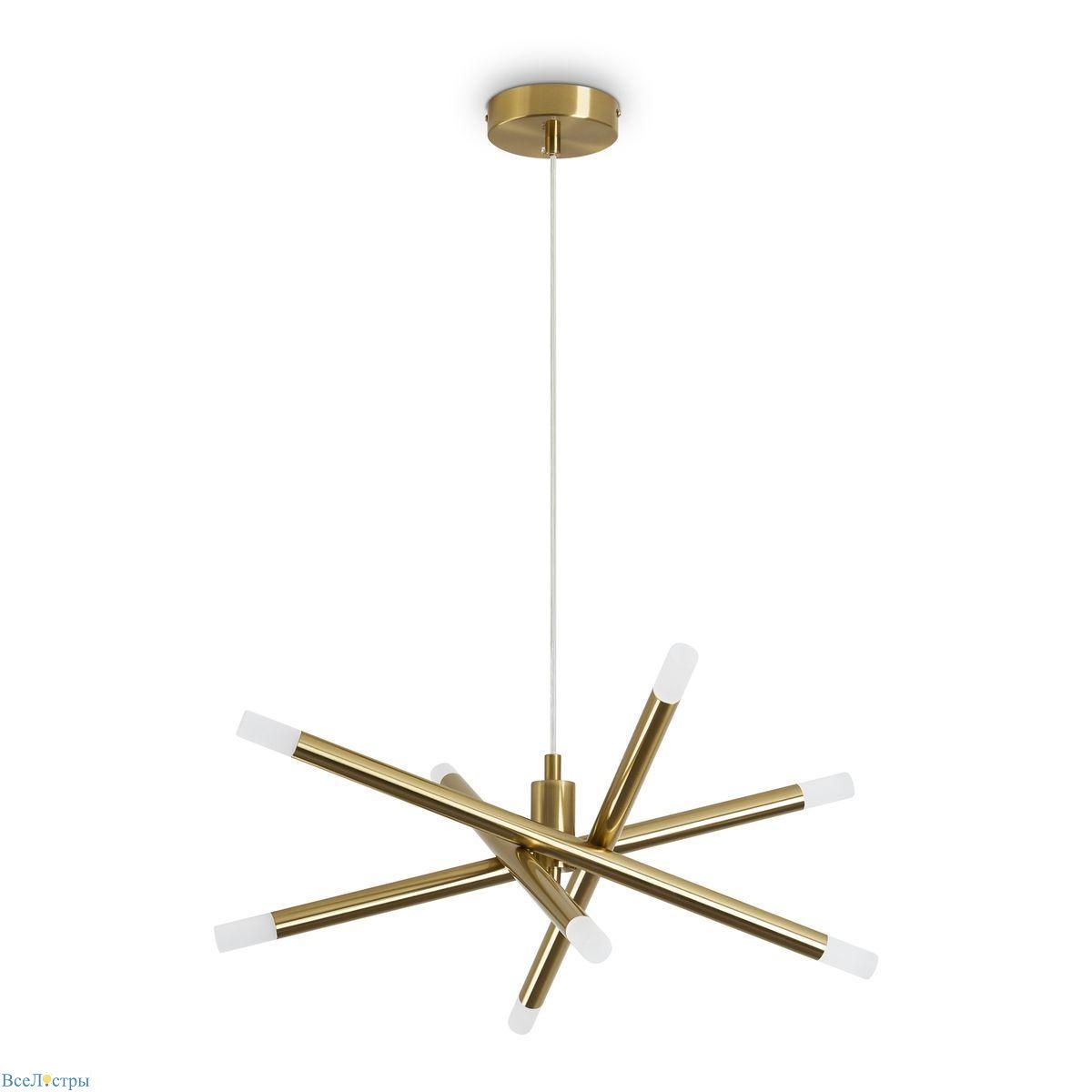 подвесная светодиодная люстра freya wands fr6130pl-l24b