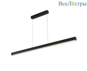 Линейный подвесной светильник Italline IT013-6021 black 3000K