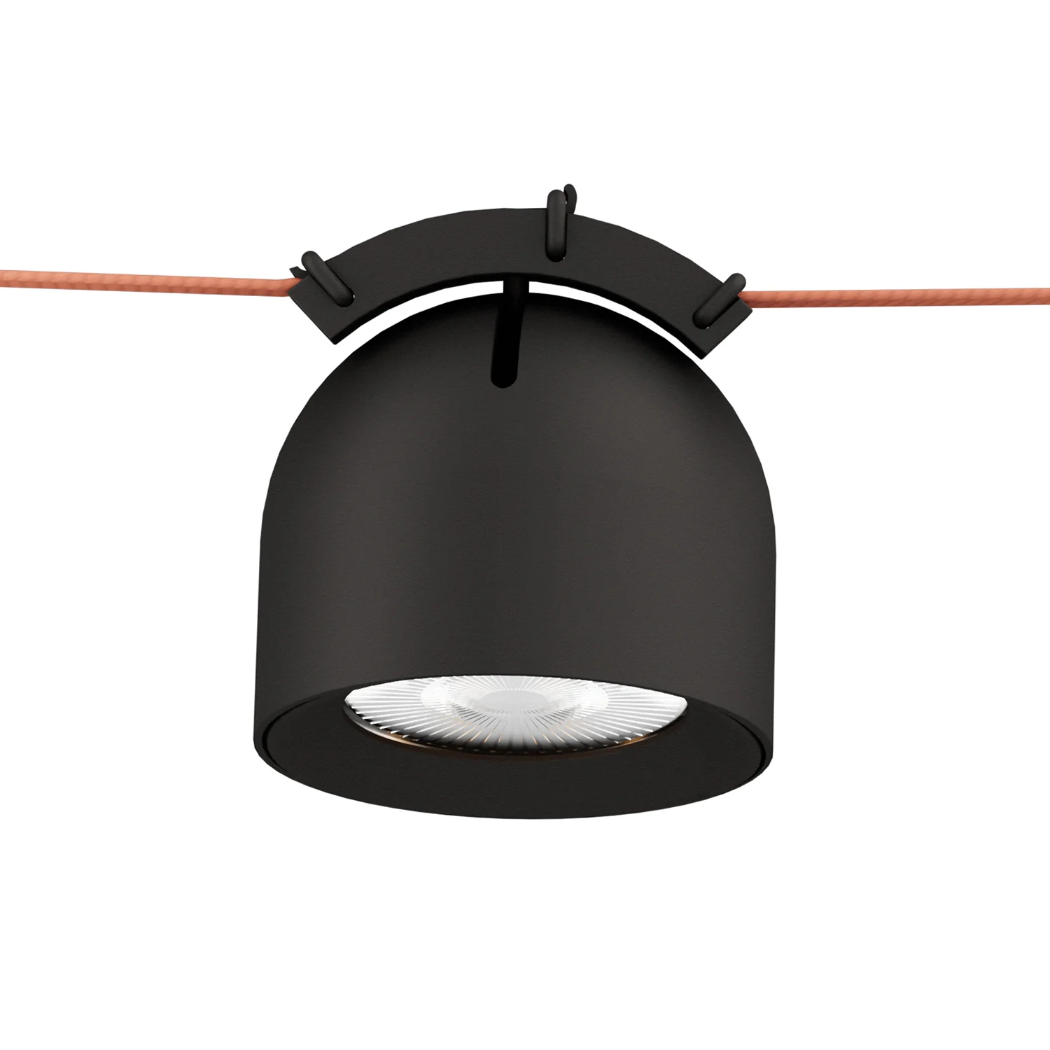 трековый однофазный светильник denkirs belty spot dk5540-bk