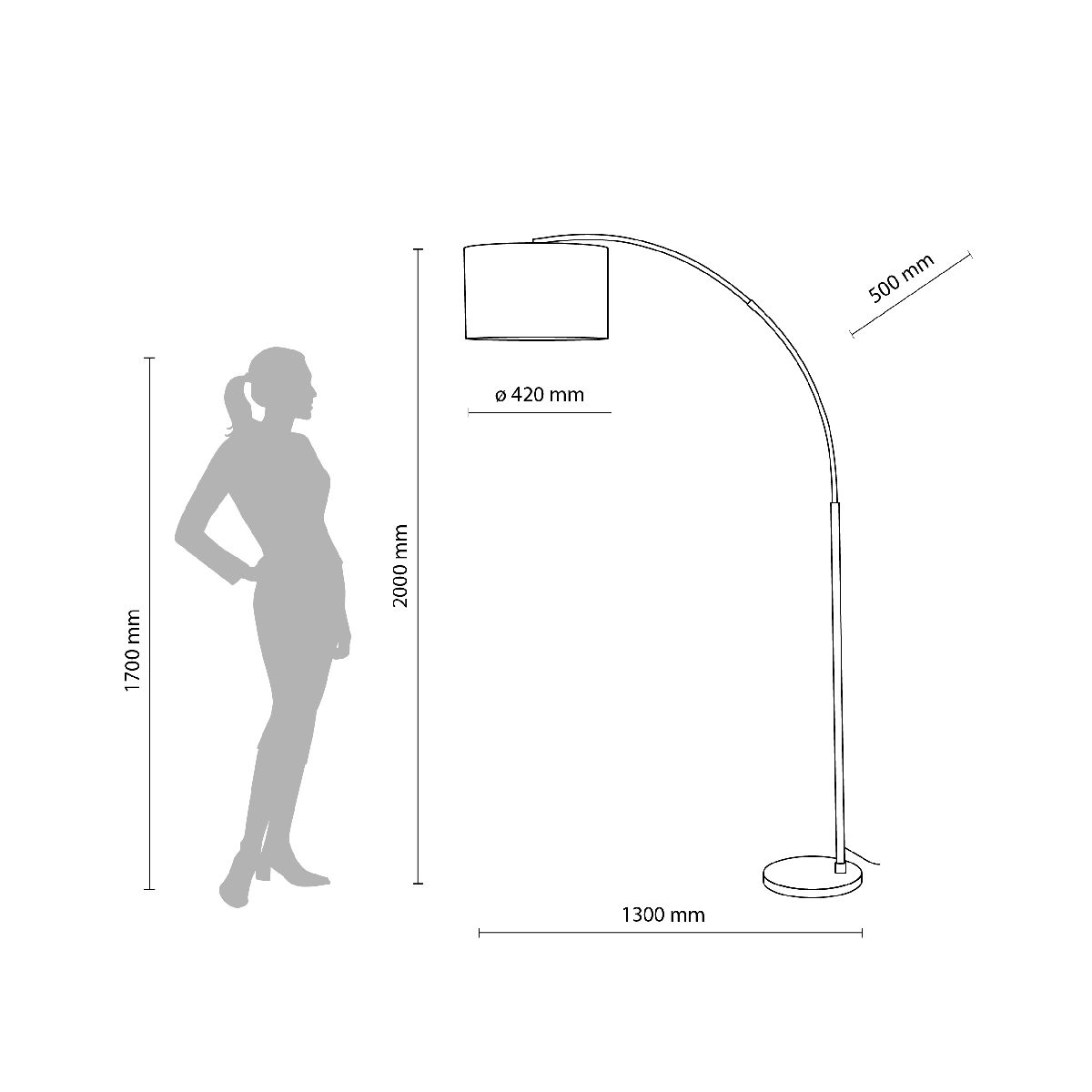 торшер tk lighting 16022 zenith a068783