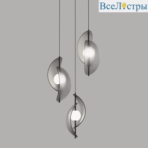 Подвесной светильник Delight Collection MD24030035-3A black/smoky