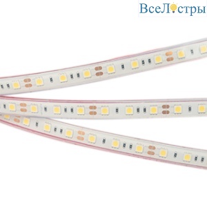 Светодиодная влагозащищенная лента Arlight 14,4W/m 60LED/m 5060SMD теплый белый 5M 022325(2)