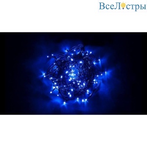 Светодиодная гирлянда Feron Линейная 230V синяя с мерцанием CL05 32307